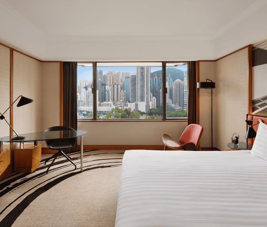 The Park Lane Hong Kong Deluxe Room with 1 King and Panoramic view